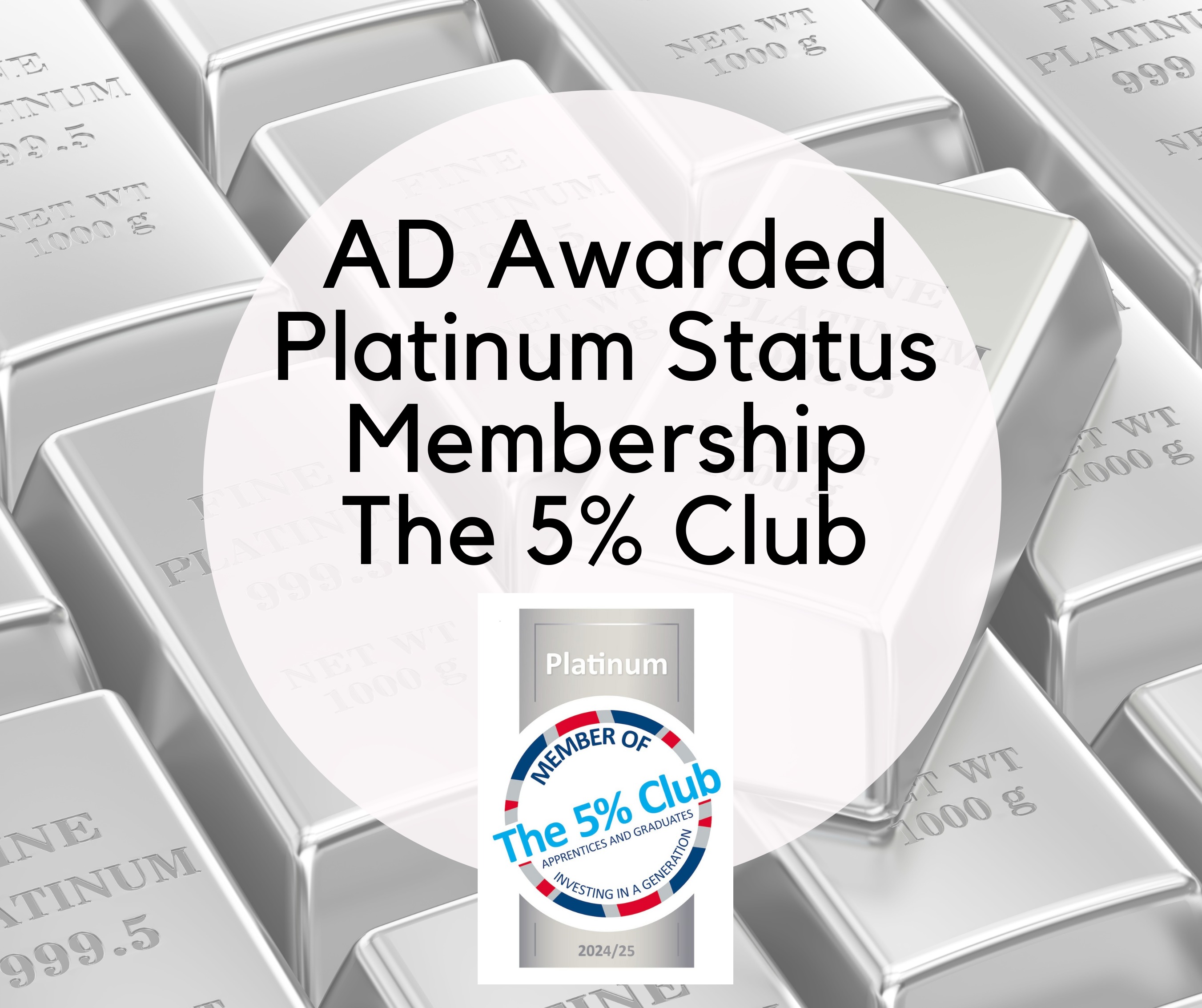 AD Awarded Platinum Membership of the 5% Club image