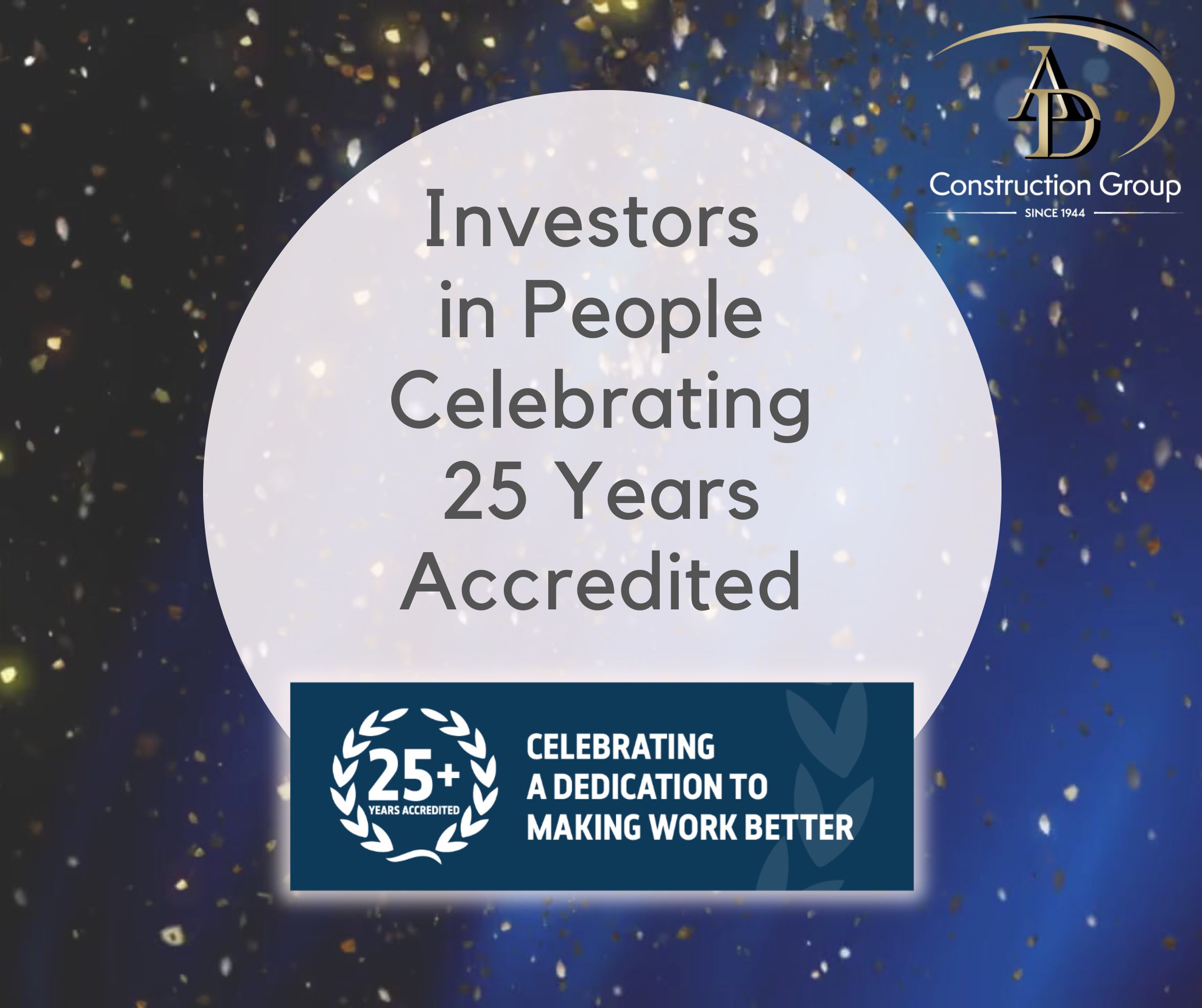 We are immensely proud to celebrate 25 years of continuous accreditation with Investors in People this year. image