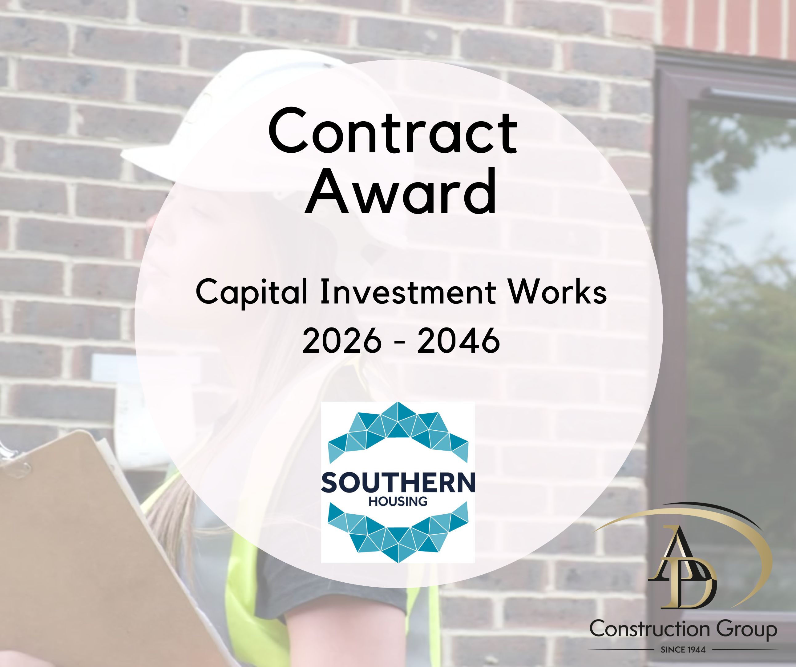 AD Secures Long Term Capital Investment Works Contract with Southern Housing image