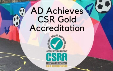 AD Achieves Gold CSR Accreditation