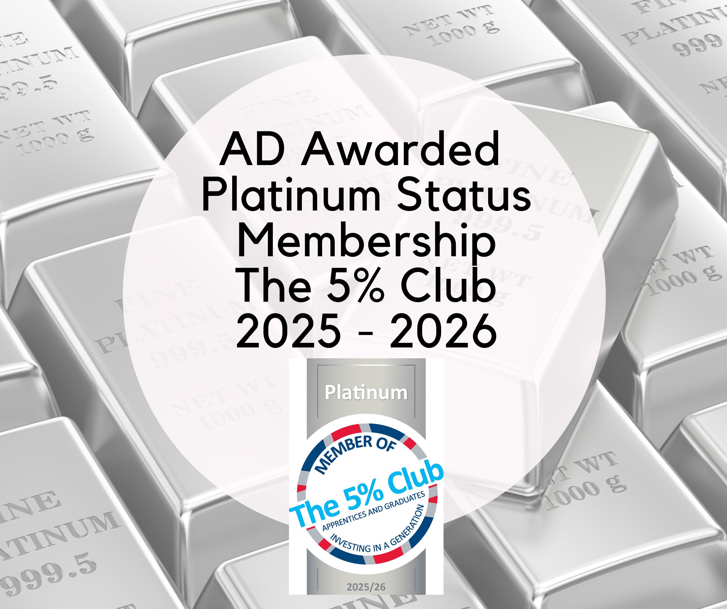 AD Construction Group Celebrates Prestigious Platinum Membership of The 5% Club 2025 - 2026 AD Construction Group Celebrates Prestigious Platinum Membership of The 5% Club 2025 - 2026 image